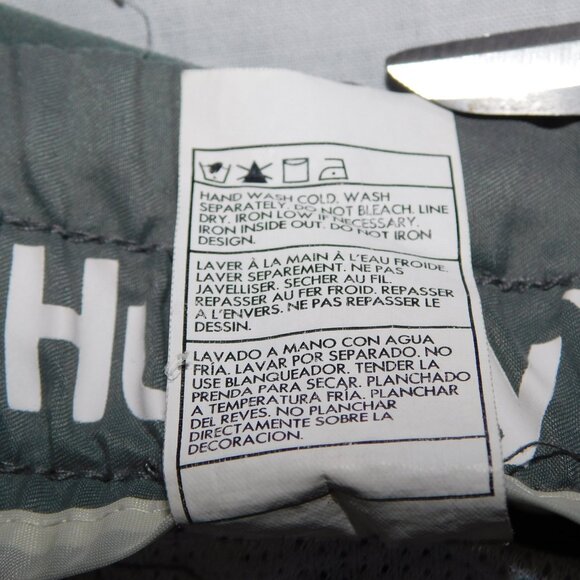 Hurley Womens XL Gray Purple Blue Pink Running Board Activewear Shorts - Picture 3 of 7